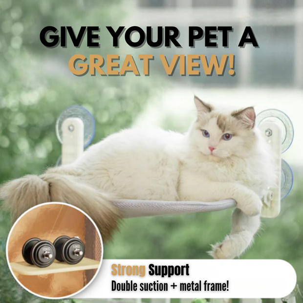 WINDOW CAT HAMMOCK™ - EVELATE THEIR RELAXATION