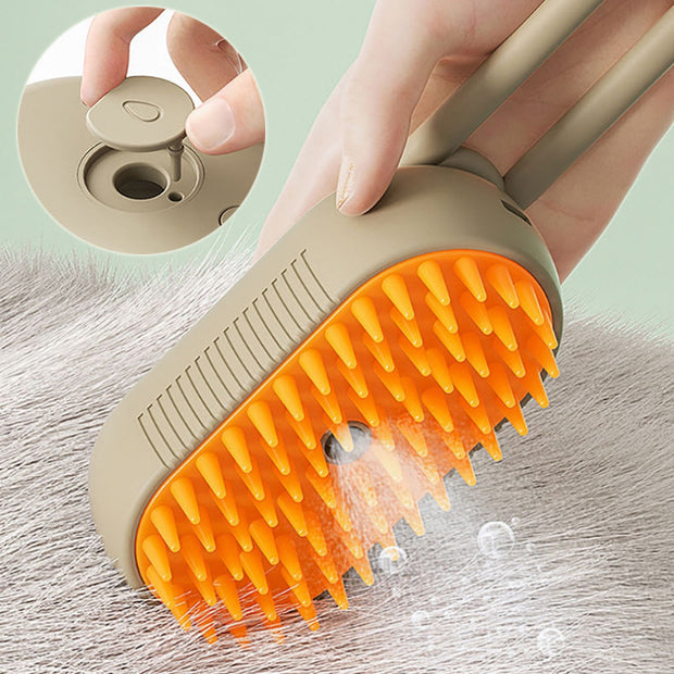 PET STEAM BRUSH™ - SOOTHING MASSAGES & DEEP CLEAN