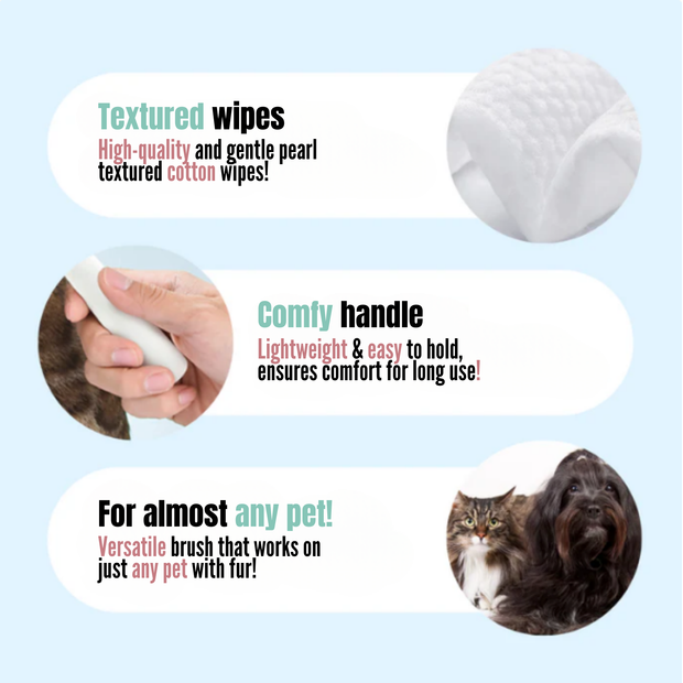 STICKY CAT BRUSH™ - QUICKLY REMOVE LOOSE FUR