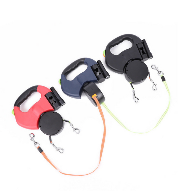 DUAL DOG LEASH™ - TANGLE-FREE WALKS MADE EASY